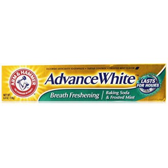 Arm & Hammer Advance White Breath Freshening, Frosted Mint, 6 Oz (Pack of 2)