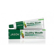 Jason sana la boca de pasta de dientes, aceite de árbol de té y canela, 4.2 onzas