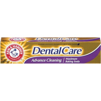 Arm & Hammer Dental Care Fluoride Toothpaste, Advance Cleaning, Maximum Strength, Fresh Mint 6.3 oz (178 g) (Pack of 6)