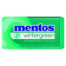 Mentos Sugar-Free Breath Mints, Wintergreen, 1.27 Ounce (Pack of 12)
