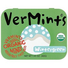 VerMints Tous Natural WinterMints, Tins 1,41-Ounce (pack de 6)