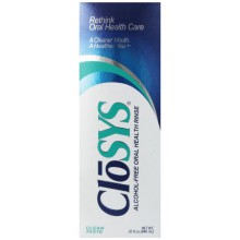 CloSYS original sin sabor enjuague bucal, Libre de Alcohol, 32 oz