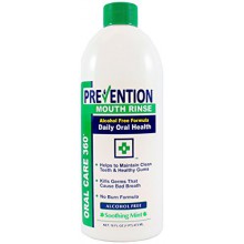 16 oz. Prevention Antibacterial Non-Alcohol Mouth Rinse Number 1 Doctor Recommended