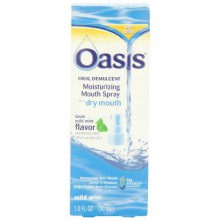 Oasis Boca hidratante en spray, Suave menta, 1 onza (30 ml)