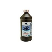 Hydrogen Peroxide 3% First Aid Antiseptic Solution 16 oz. Case of 12 Bottles by Swan
