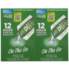 Smart Mouth Mouthwash, Travel Size - 10 ct - 2 pk