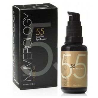 Anti Aging Eye Cream with Vitamin C Hyaluronic Acid Peptides Retinol+Matrixyl 3000 by Numerology Skincare. The Best Eye