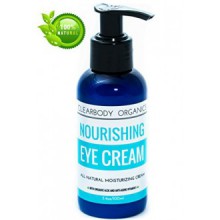 Eye Cream Gel for Puffiness & Dark Circles (3.4oz) ALL NATURAL & REFRESHING with Anti-Aging Vitamin E, Organic Aloe & Marula