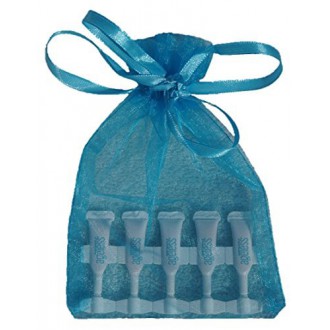 Jeunesse instantanément Ageless 5 usage Mutli Flacons (.6mL) dans un beau organza sac cadeau Aqua