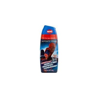 Spiderman 3-In-1 Body Wash-Shampoo-Conditioner 16 oz. Berry Blast