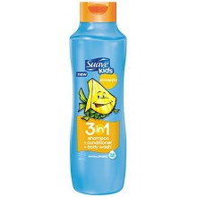 Suave Kids 3 In 1 Shampoo Conditioner and Body Wash, Pineapple, 22.5 Ounce