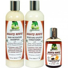 Fountain Mighty Roots Pimento JBCO 4oz with Shampoo and Conditioner 13oz Combo