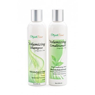 Best Volumizing Shampoo and Conditioner Set for Fine Hair - Boost Volume - Promotes Hair Growth - 100% Natural and Organic -