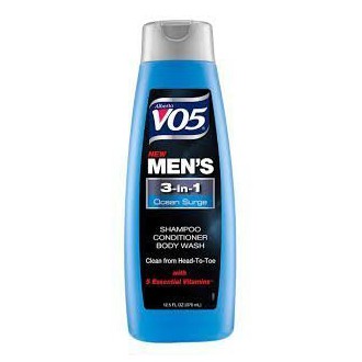Alberto Vo5 Mens 3-in-1 Shampoo, Conditioner & Body Wash, Ocean Surge 12.5 Fl Oz by Alberto Culver