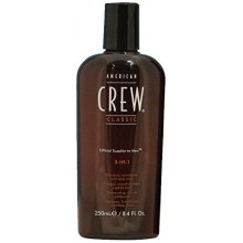 American Crew 3-in-1 Shampoo, Conditioner, Body Wash, 8,45 Ounce