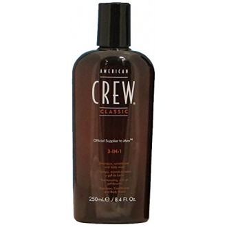 American Crew 3-en-1 champú, acondicionador, Body Wash, 8,45 onza