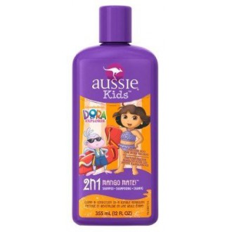 Aussie enfants Dora l'exploratrice Shampoo 2-en-1 Mango Maté 12 onces (3 pièces)