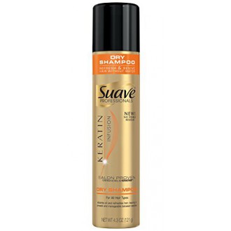 Suave Professionals Shampooing sec, kératine Infusion 4,3 oz