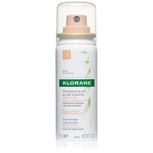 Klorane Shampooing sec Avec Lait d'Avoine - Teinte naturelle - Brunettes, 1 fl. oz