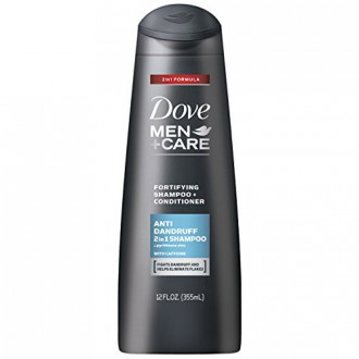Dove Men+Care 2 in 1 Shampoo and Conditioner, Anti Dandruff 12 Ounce