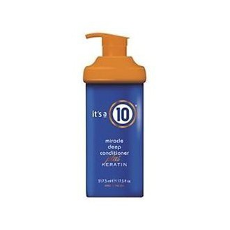 It's A 10 Miracle Deep Conditioner Plus Keratin for Unisex, 17.5 Ounce