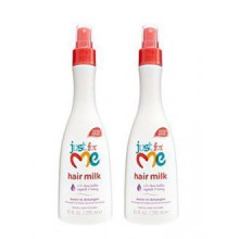 Sólo para mí Nutriente Detangler, Leche de pelo 10 Oz - Pack de 2