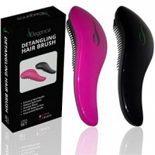 Démêlant Hair Brush - Glide Grâce à épais, fin, Curly, tous les types de Natural &amp; Tangled Hair- Use In Wet &amp; Dry- 2 Pie