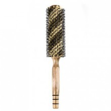 Elfina Boar Bristle Hair Brush, Peigne ronde pour le curling et Styling, 2 tailles disponibles --- L